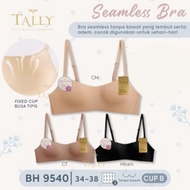 TALLY BRA BH 9540 I PREMIUM SEAMLESS MATERIAL I SIZE 34-38 I CUP BI 1/2 CUP I WIRELESS I THIN FOAM I
