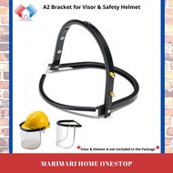 1pc Head Visor A2 Bracket for Safety Helmet Face Shield Frame Face Protection (ABS)