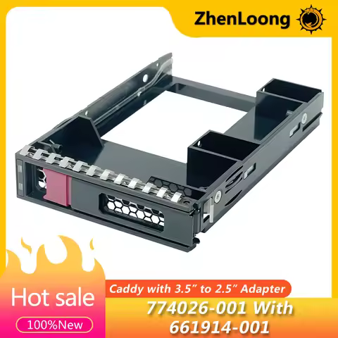 NEW 774026-001 come with 661914-001 3.5" to 2.5" Caddy Compatible For HP ML350 ML30 ML110 Gen9 DL380