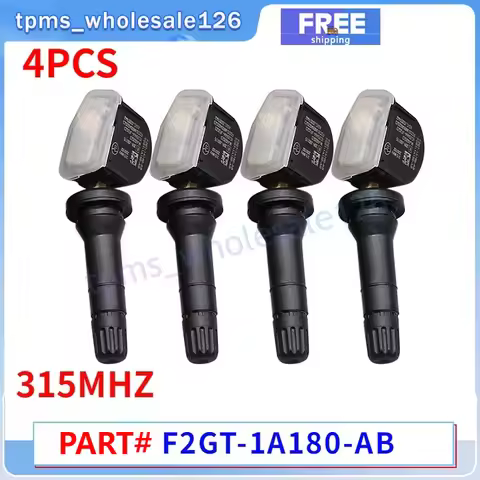 315MHZ TPMS F2GT-1A180-AB Tire Pressure Sensor 4PCS For 2014-2022 Ford Edge Mustang 2015-2019 Lincol