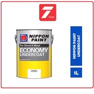 Nippon Paint Economy Undercoat Cat Kayu Besi Undercoat 1L