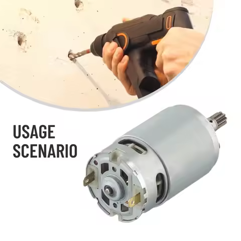 DC 18V 8 Teeth Motor RS-550VD-6532 H3 Spare Parts For WORX 50027484 WU390 WX390 WX390.1 Electric Dri