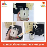 🔶J0 MaIone Wild Bluebell / Orange Blossom / Red Roses Scented Candle Set (Square Box) With Paper Bag