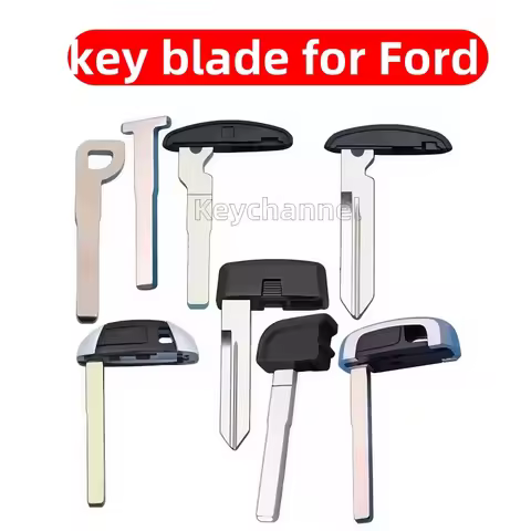 5pcs Car Smart Key Blade Keylessgo Remote Key Blank HU101 for ford ECOSPORT EDGE EXPLORER F150 F350 