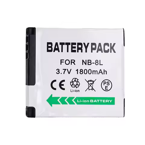Premium NB 8L Camera Battery For Canon A3100 IS A3300 IS PC1589 PC1474 PC1585 PC1475 PC1590 Durable 