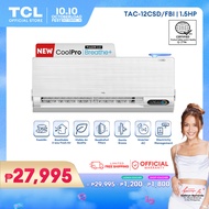 TCL 1.5HP CoolPro | FreshIN 2.0 Breathe+, Live Cool Inverter Split-type Air Conditioner - TAC-12CSD/