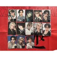 Photocard straykids leeknow changbin hyunjin felix seungmin ayen
