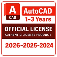 Autodesk Autocad 2026 | 2025 | 2024【1-3 Years】Genuine Subscription Key