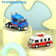 ✿♛ Compatible with Lego assembled building blocks children's assembled cartoon scooters entry-level urban educational fire-fighting small particle toys