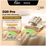 Dreame D20 Pro Dust Mite Vacuum | 55°C Heating | Hot Air Dehumidification | High Freq Flapping | 99.