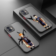 Haikyuu Love Volleyball Anime Matte Shock Proof Skin Feel Phone Case For OPPO REALME C75 C55 C53 C35