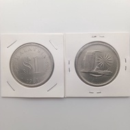 S1 1Ringgit 1981 Malaysia Syiling Lama Coins Lama (1pcs) (Rare Collectibles Only)