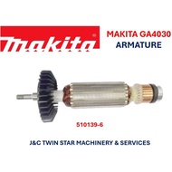 ▌MAKITA GA4030 ARMATURE 510139-6▐