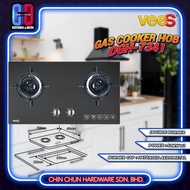 VEES DGH-7341 GAS COOKER HOB | DOUBLE BURNER COOKER HOB | Dapur Gas Dua Dapur Murah