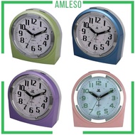 [Amleso] Analogue , Radio , Table , Table Clock with Night Light And Snooze Function