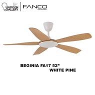 FANCO BEGONIA FA17 52 INCHES DC MOTOR CEILING FAN