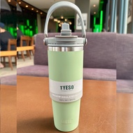 TYESO 30FL.oz/900ML SUS304 ใหม่มีที่จับ แก้วเก็บความเย็น