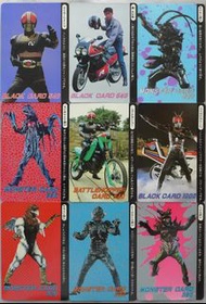 幪面超人Black PP白咭卡一套36張