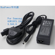 Suitable for SAMSUNG Power Adapter 19V3.16A SAMSUNG Notebook Adapter 60W 5.5 * 3.0