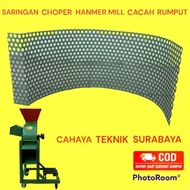 CRV2 SARINGAN MESIN CHOPER CACAH RUMPUT MULTIFUNGSI 8 MM- 10 MM