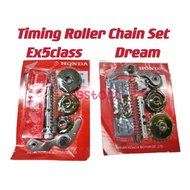 Timing Roller Chain Set Comp Full Set EX5 84H EX5class 90H Dream 88H Wave100 88H