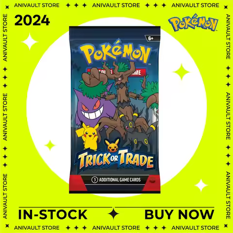 In Stock 100% Original Pokemon PTCG Trick or Trade 2022-2024 Halloween Booster Box Pikachu Gengar Mi