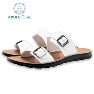ARDEN TEAL Federacion White Sandals