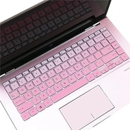 Keyboard Cover for ASUS ZenBook 14 UX435 Q407IQ Keyboard Cover, VivoBook Flip 14 TM420IA/UA TP470 Keyboard Cover, 14" Asus E410 L410, VivoBook S14 S433 S435 M433 M413 X413 K413 -GPink