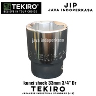 MATA TEKIRO 33MM 3/ 4" DR 6pt SOCKET WRENCH 12pt/