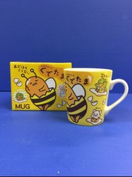 Sanrio Gudetama 蛋黃哥2015年扮蜜蜂 瓷杯咖啡杯