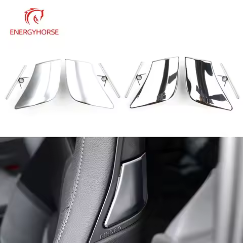 Car Front Seat Backrest UnLock Switch Release Handle Cover For Mercedes Benz C E Class W207 W204 Cou
