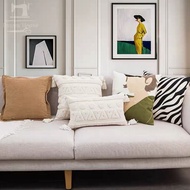 Sofa Pillow cover 3D wool Pillow cover premium fur Pillow cover