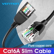 【COD】Vention สายlan Cat6A Ethernet Cable สายเน็ต สายแลน 10Gbps UTP RJ 45 Slim Ethernet Patch Cable Cat6 A Compatible Patch Cord for Modem Router สายแลนเน็ต Cable Lan สายlan