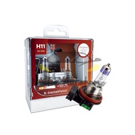 For Philips X-tremeVision H1 H4 H7 H11 HB3 HB4 3350K Tăng cường độ sáng+100% đèn vàng Đèn pha ô tô H