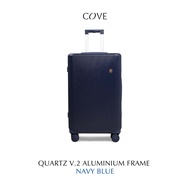 COVE Quartz V.2 กระเป๋าเดินทางล้อลาก โครงอลูมิเนียม ล้อ Hinomoto 20 24 29 นิ้ว รับประกัน 3 ปี
