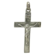925 Silver Crucifix XP03 ( Hearts N Crosses )