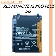 Battery for REDMI NOTE 12 PRO PLUS 5G MODEL CODE :BP4J High Quality Battery Bateri Replacement