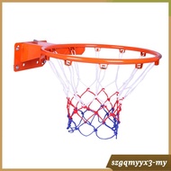 [ Basketball Hoop Set, Basketball Rim Goal, Wall Mounted Basketball Hoop for Indoor Outdoor Basketba