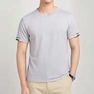 1syt87sx39 Round Neck T-Shirt Comfortable Short Sleeves Premium Ice Silk Fabric There Is A Trick On 