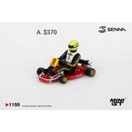 [Artisan Model] MINI GT June 1155 1156. F1 Car God Ayrton Senna