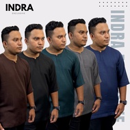 Indra Exclusive | Kurta johor 3 Quarters Lelaki Muslim Tradisional | Pack of 5