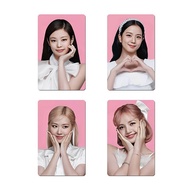 KPOP Pink BLACKPINK Mobile Game BPTG Photocard Homemade Bonus Limited Photocard Kim Ji-soo lisa Phot
