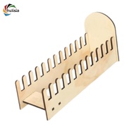 chulisia Card Stand, Plate Holder, CD Display, Wood, LP, Vinyl, Album, Desktop Rack for Files