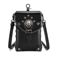 Steam Punk Industrial Retro Style Womens Crossbody Bag Medieval Coin Purse กระเป๋าสะพายไหล่ขนาดกลางอ
