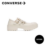 CONVERSE - Chuck Taylor All Star - Lugged Heel Mary Jane - Egret/Egret/Gold - Women's [A10617C]