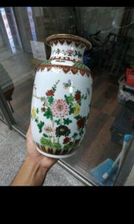 25cm 景德鎮花月 - Chinese ceramic vintage vase