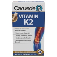 Carusos Vitamin K2 60 Capsules / Vitamin K Australia