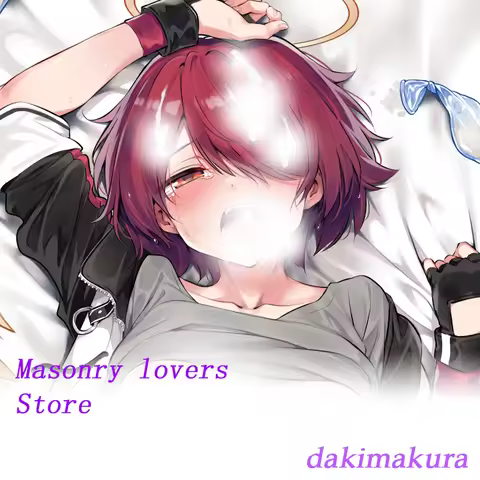 Dakimakura Anime exusiai (arknights) 8 Double-sided Print Life-size Body Pillow gift