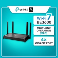 【New】TP-Link Archer BE220 WiFi 7 BE3600 Dual-Band Router Full Gigabit Port Support EasyMesh WiFi 7 R