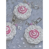GANTUNGAN Keychain Crochet - Narutomaki - Crochet - Keychain